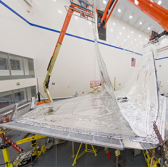 Northrop Integrates Webb Space Telescope Sunshield Layers - top government contractors - best government contracting event