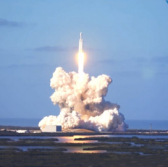 SpaceX's Falcon Heavy Rocket Soars on Maiden Test Flight - top government contractors - best government contracting event