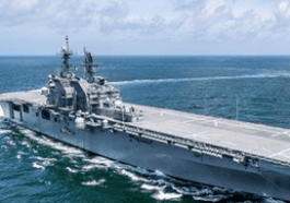 HII Completes Delivery of LHA 7 Amphibious Assault Ship to Navy