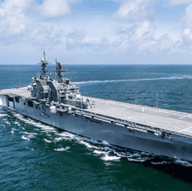 HII Completes Delivery of LHA 7 Amphibious Assault Ship to Navy