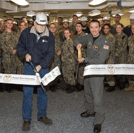 HII Readies Kennedy Carrier for Crew Training With Compartment Turnover