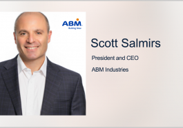 ABM Industries CEO Scott Salmirs Joins ICF Board; John Wasson Quoted
