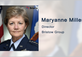 Air Force Vet Maryanne Miller Joins Bristow Group Board; Christopher Bradshaw Quoted