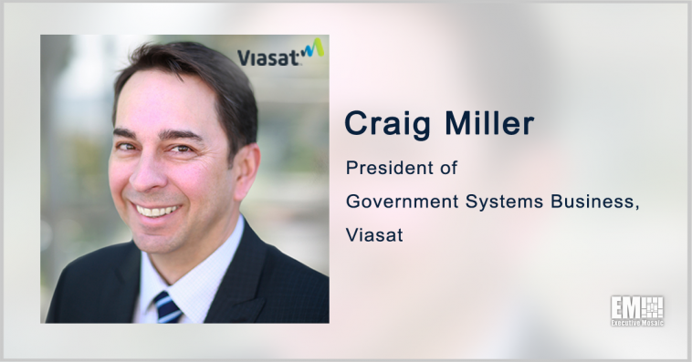 Viasat Demos Communication Support for Navy Expeditionary Operations; Craig Miller Quoted