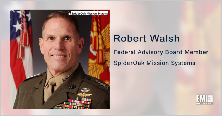 USMC Vet Robert Walsh Added to SpiderOak’s Federal Advisory Board