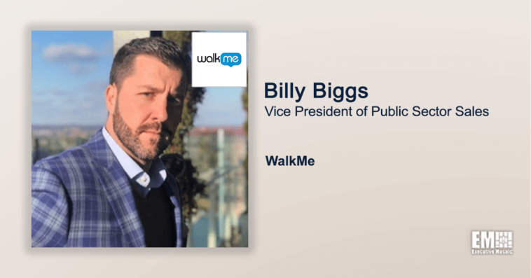Executive Spotlight: Billy Biggs, VP of Public Sector Sales at WalkMe