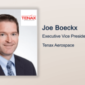 Executive Spotlight: Joe Boeckx, Executive Vice President of Tenax Aerospace