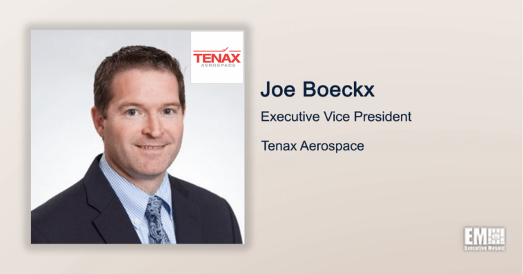 Executive Spotlight: Joe Boeckx, Executive Vice President of Tenax Aerospace