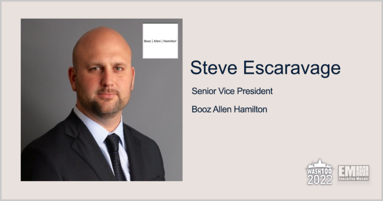 Executive Spotlight: Steve Escaravage, SVP With Booz Allen