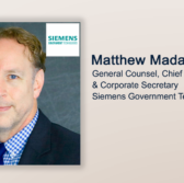 Executive Spotlight: Matthew Madalo, General Counsel, Chief Compliance Officer & Corporate Secretary at Siemens Government Technologies