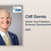 Executive Spotlight: Cliff Gornto, SVP of Business Development with KBR