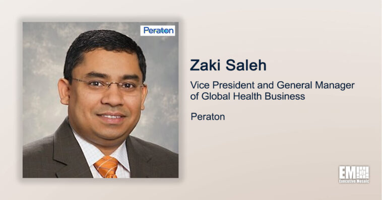 Executive Spotlight: Zaki Saleh, VP and GM of Global Health Business at Peraton