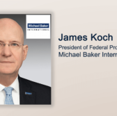 Executive Spotlight: James Koch, President of Federal Programs and Services for Michael Baker International