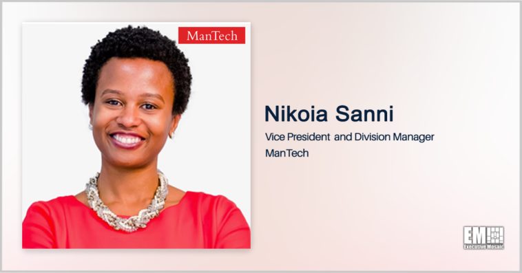 Executive Spotlight: Nikoia Sanni, VP and Division Manager at ManTech