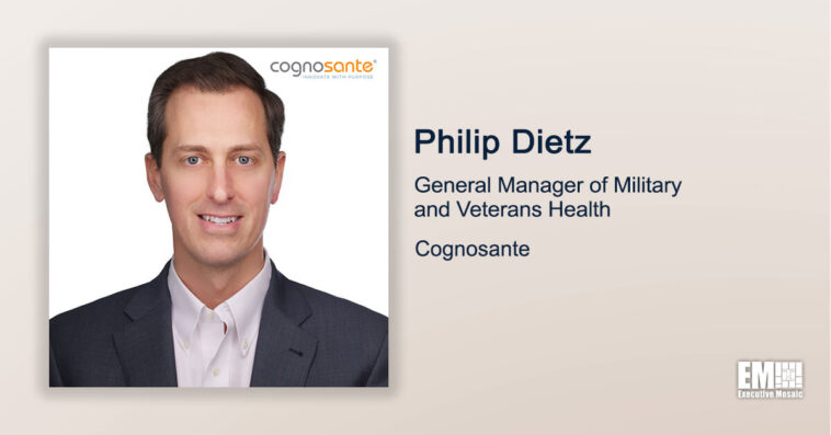Executive Spotlight: Philip Dietz, GM of Military and Veterans Health at Cognosante