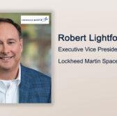 Executive Spotlight: Robert Lightfoot, Executive Vice President of Lockheed Martin Space