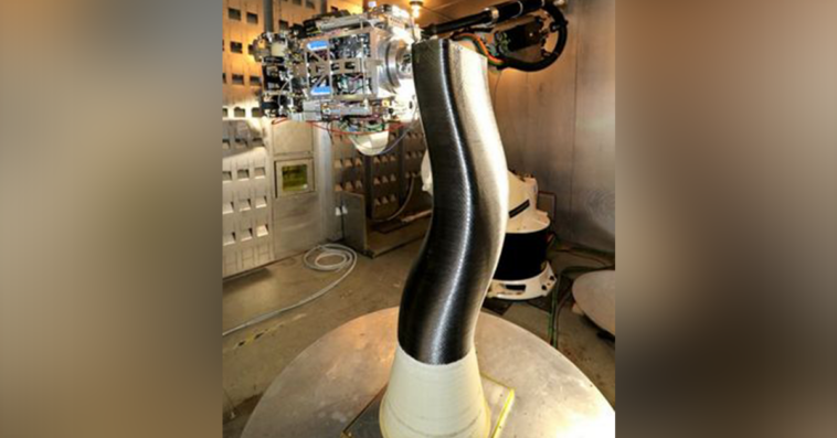 Northrop Ramps Up High-Temperature Material Manufacturing With Robotic 3D Printer