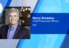 Executive Spotlight: Barry Broadus, Chief Financial Officer of ICF