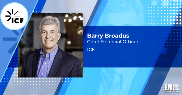 Executive Spotlight: Barry Broadus, Chief Financial Officer of ICF