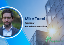 Executive Spotlight: Mike Tocci, President of Paperless Innovations