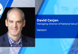 Executive Spotlight: David Cerjan, Managing Director of National Security Group at Verizon
