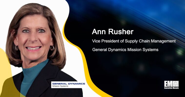 General Dynamics Subsidiary Recognizes Contributions of 8 Small Businesses; Ann Rusher Quoted