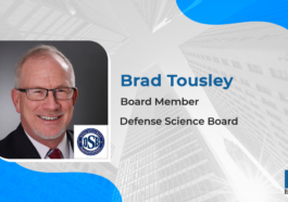 Brad Tousley of Raytheon Intelligence & Space Joins Defense Science Board