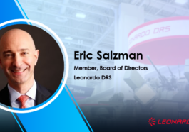 Leonardo DRS Adds Eric Salzman to Board of Directors; William Lynn Quoted