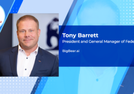 BigBear Demos Decision Support Tech at Navy’s Digital Horizon Event; Tony Barrett Quoted