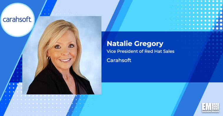 Carahsoft Receives Red Hat Public Sector Training Partner Recognition; Natalie Gregory Quoted