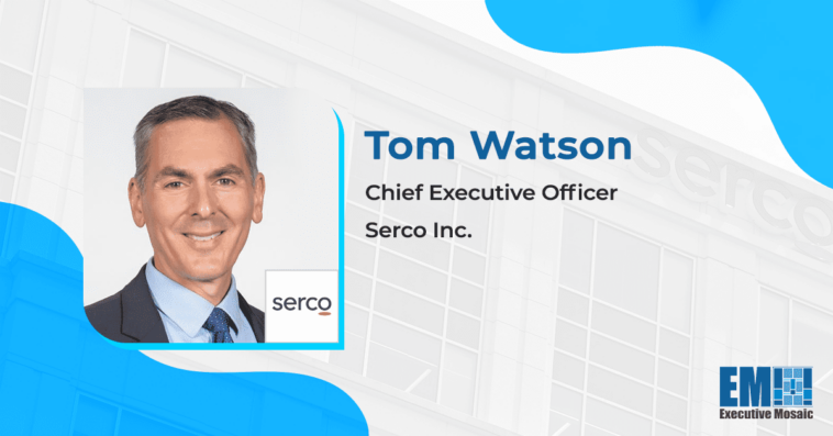Serco Books $152M Contract for F-35 Program Management Support; Tom Watson Quoted