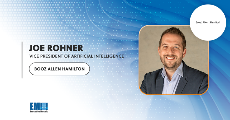 Joe Rohner: Booz Allen Gets Workforce Ready for AI