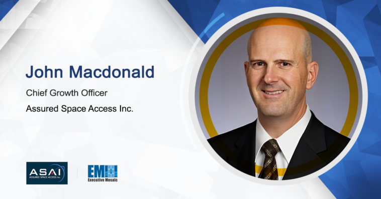 Former CACI Exec John Macdonald Appointed Chief Growth Officer at Assured Space