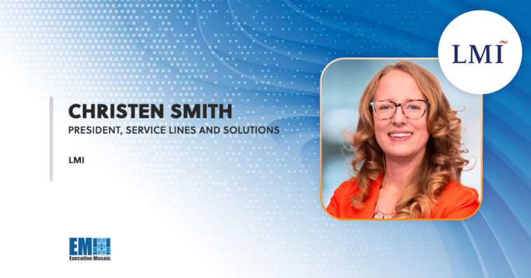 Christen Smith Rejoins LMI as President of Service Lines & Solutions Organization