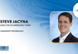 Carahsoft to Distribute Trusona Authentication Cloud to Government Clients; Steve Jacyna Quoted