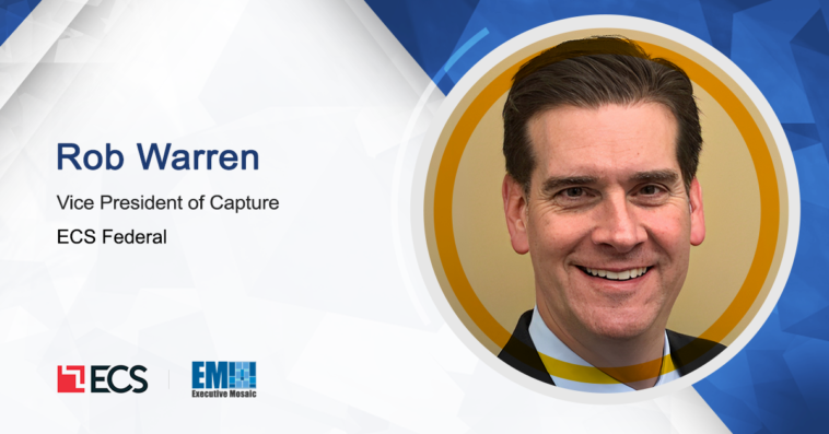 CACI Veteran Rob Warren Joins ECS as Capture VP