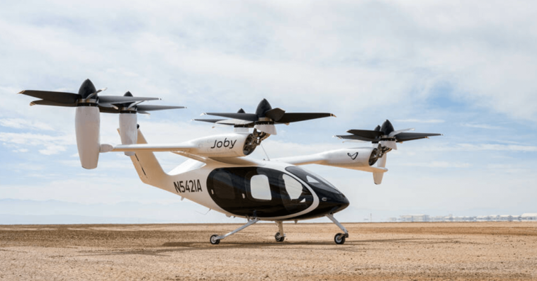 Joby Aviation Delivers 1st Electric VTOL Aircraft to Edwards Air Force Base