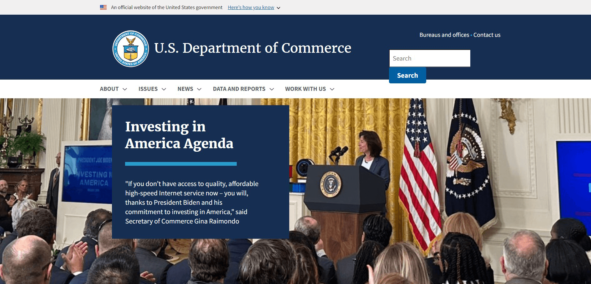Department of Commerce 