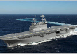 HII Ingalls Shipbuilding Lays Keel of Future USS Fallujah