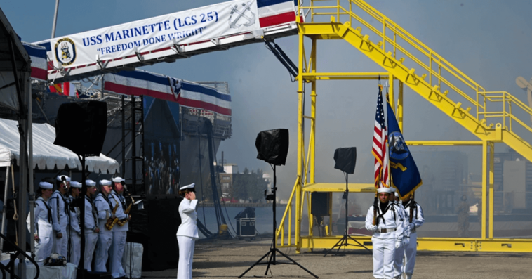 US Navy Commissions Littoral Combat Ship USS Marinette