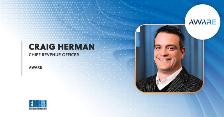 Aware Unveils Partner Program to Advance Biometric System Deployment; Craig Herman Quoted