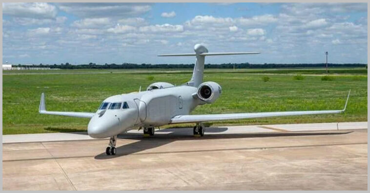 BAE, L3Harris Deliver 1st Next-Gen Electronic Warfare Aircraft to Air Force