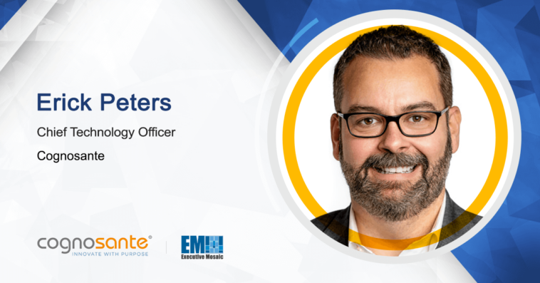 Cognosante, Consensus Launch Government Cloud Digital Faxing Tech at VA Facilities; Erick Peters Quoted