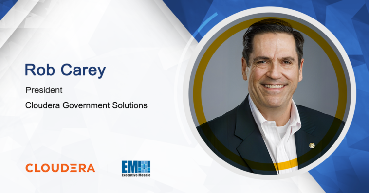 Cloudera’s Rob Carey Highlights Importance of High-Quality Data in Federal AI Implementation