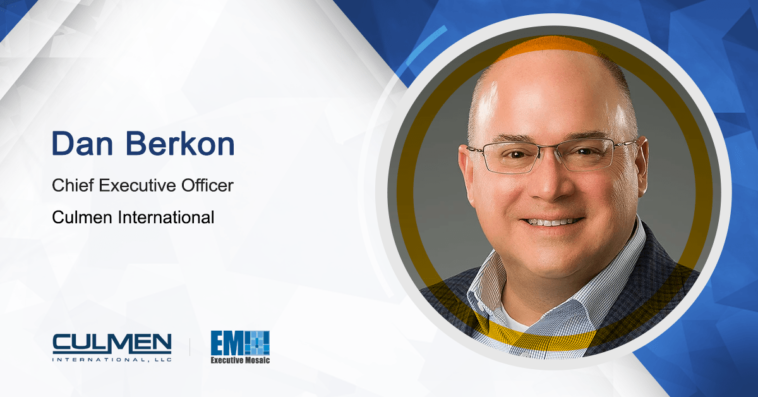 Culmen, Swiss Center to Help Secure Ukrainian Airports Under New Partnership; Dan Berkon Quoted