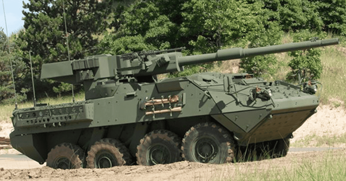 Understanding the Current Inventory: How Many Tanks Does the US have in its Military Arsenal? - top government contractors M1128 Stryker Mobile Gun System