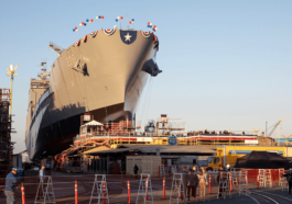 General Dynamics NASSCO Launches Navy’s 4th John Lewis-Class Oiler