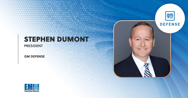 GM Defense Enters Into Teaming Agreement With Anduril Industries; Stephen duMont Quoted