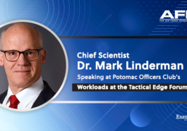 Chief Scientist Dr. Mark Linderman Speaking at Potomac Officers Club’s Workloads at the Tactical Edge Forum