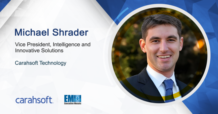 Carahsoft to Market CodeLock’s Cybersecurity Software Offerings to Government Customers; Michael Shrader Quoted